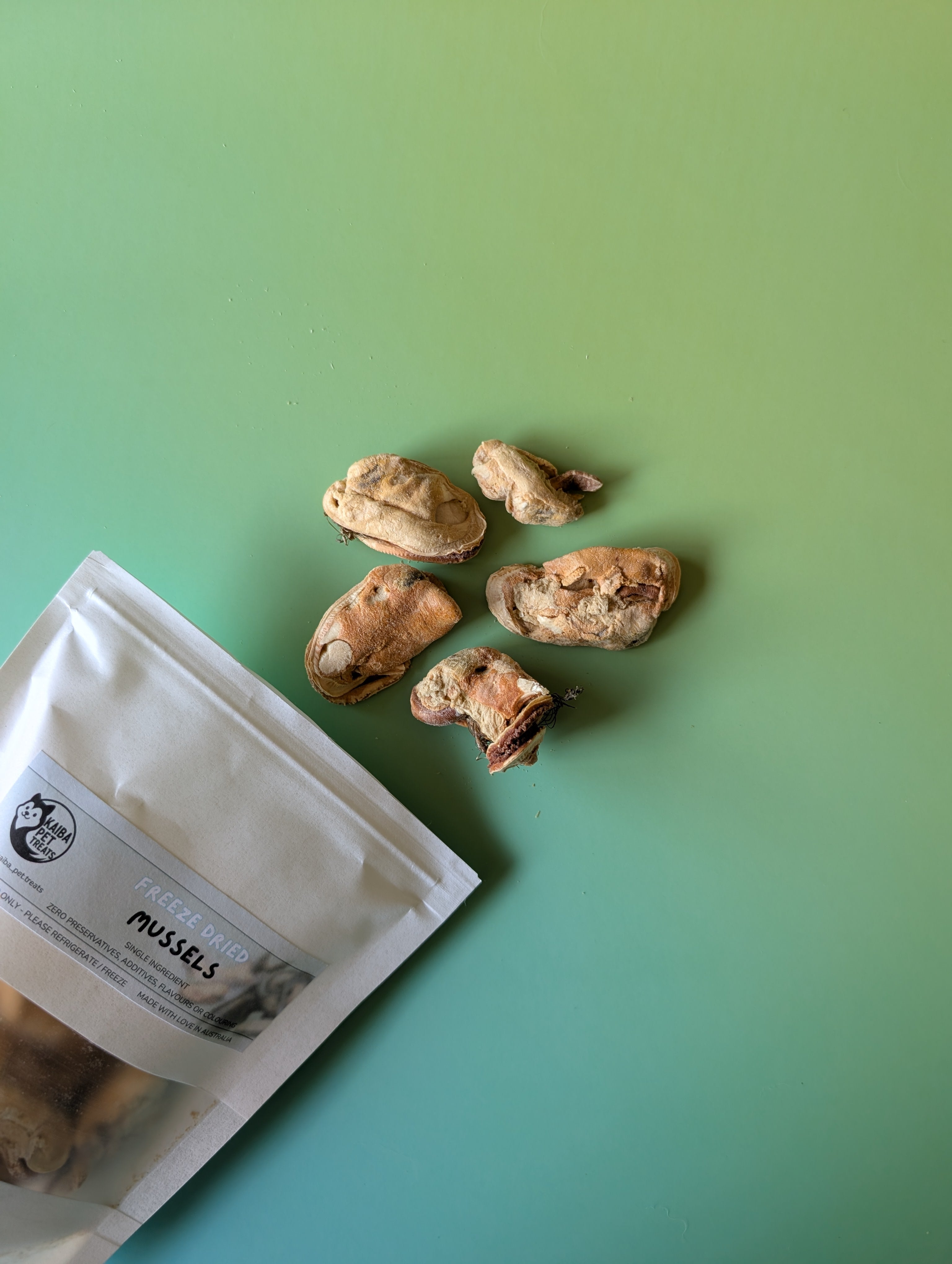 Freeze Dried Australian Mussels