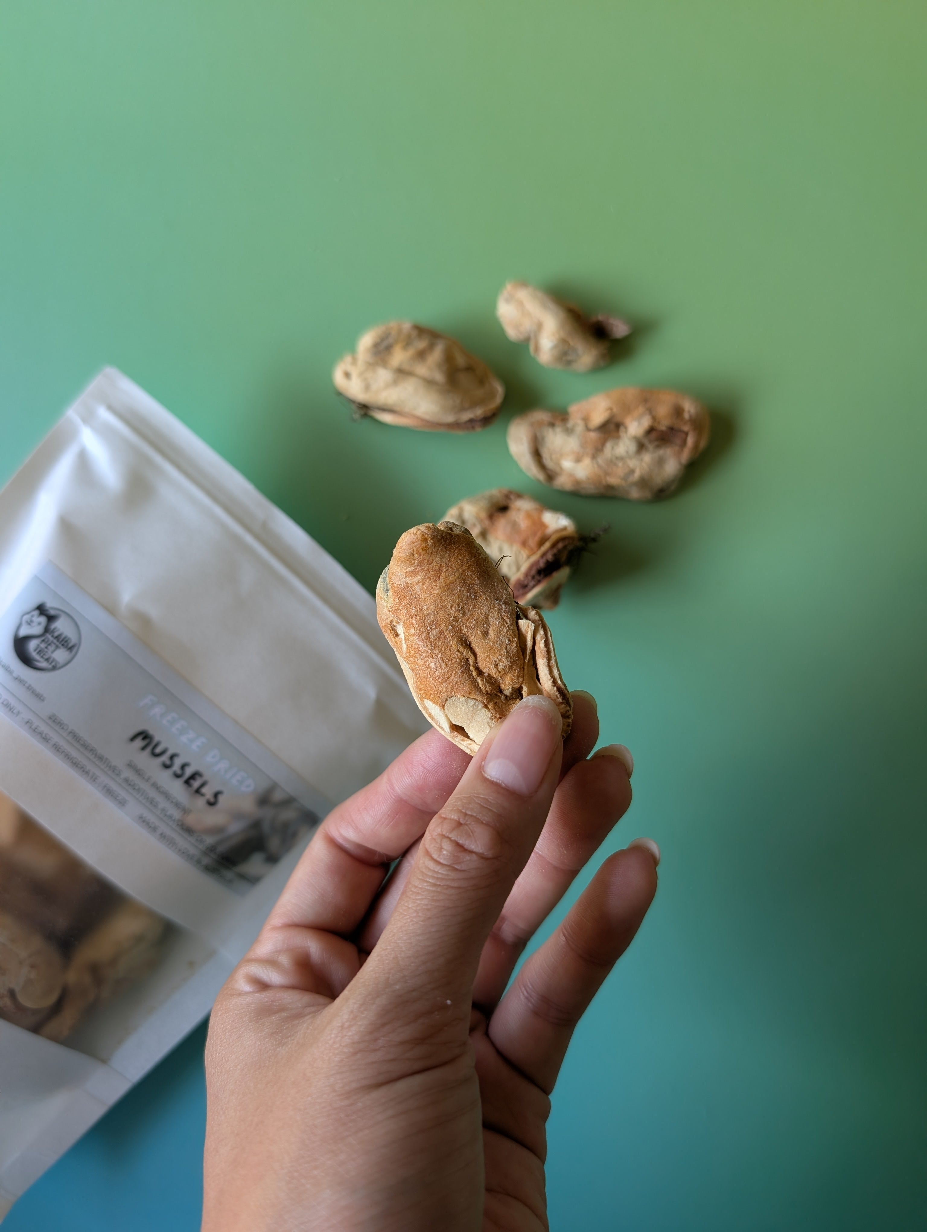 Freeze Dried Australian Mussels